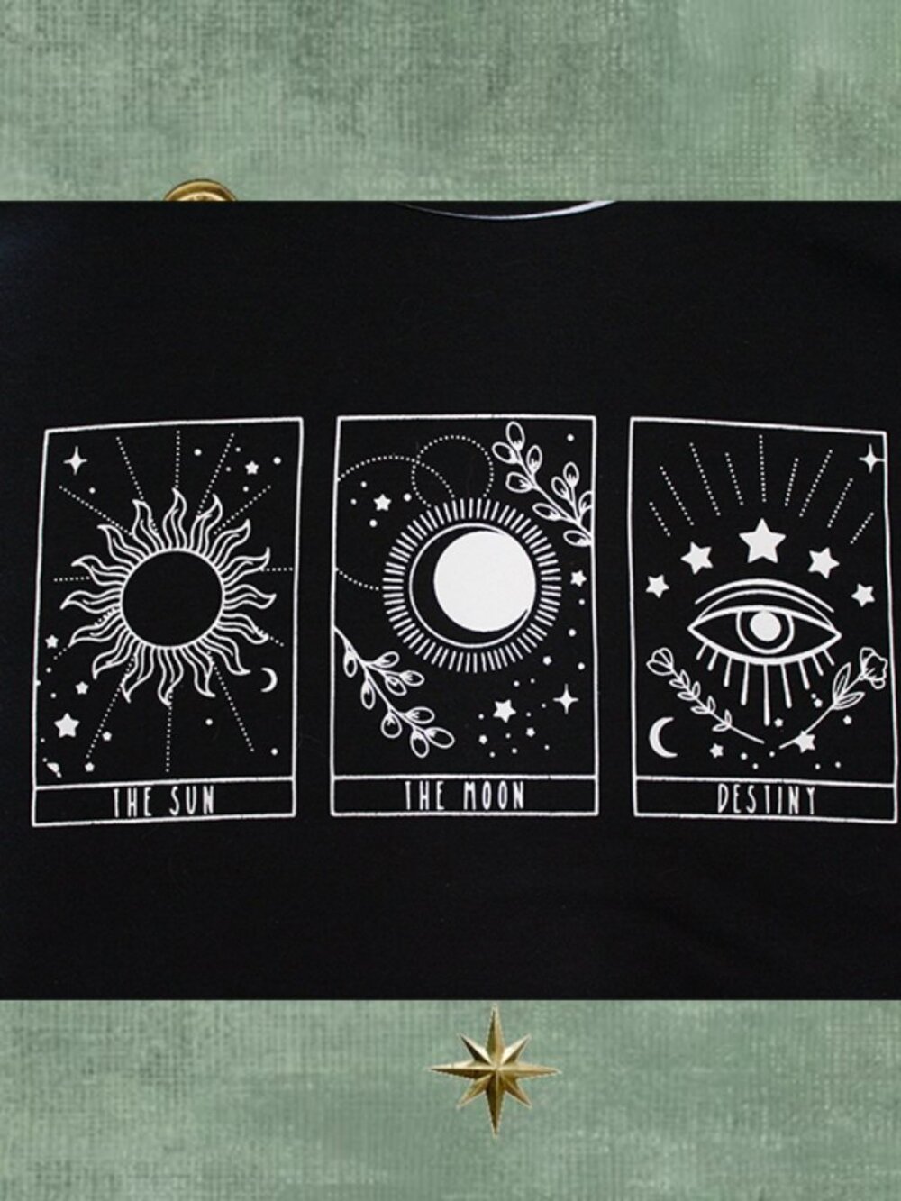 Celestial Graphic Layered Tee - Picture 2 of 3